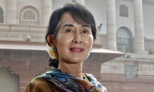 Aung San reddet
av Fredsprisen